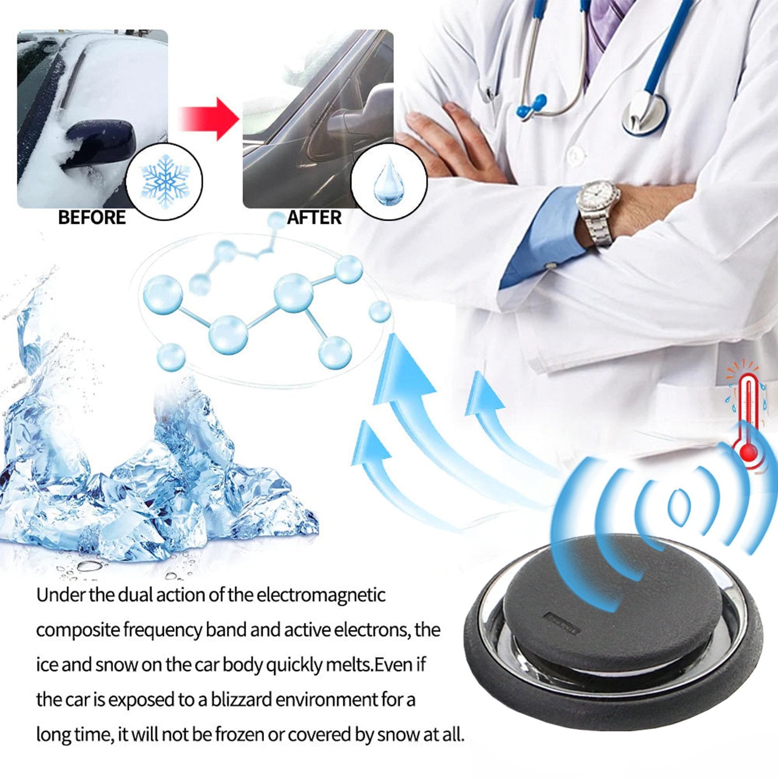 FrostAway – Fast Car Snow-Melting Instrument