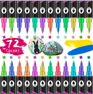 ColorCraft - Dual Tip Acrylic Marker for Precision Art