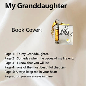 GoldenChapter - Symbolic Love Necklace for Granddaughter