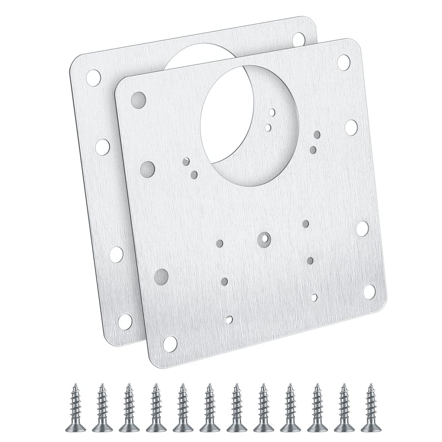 HingePro – Strong Fixing Plate Bracket Set