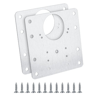 HingePro – Strong Fixing Plate Bracket Set
