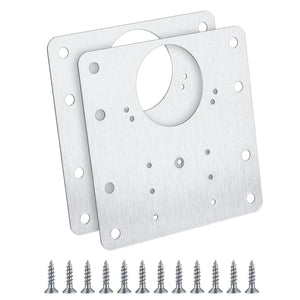 HingePro – Strong Fixing Plate Bracket Set