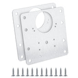 HingePro – Strong Fixing Plate Bracket Set