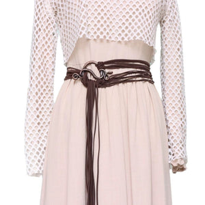 NordicForge – Viking Braided Leather Belt Set