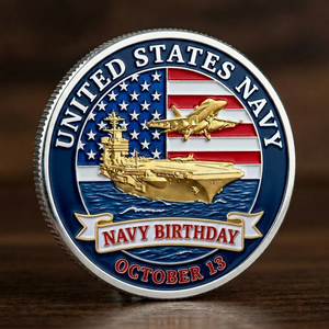 LibertyAnchor – Navy Heritage Challenge Coin