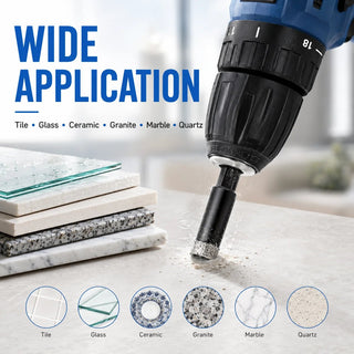 DrillPro – Precision Diamond Hole Saw Set