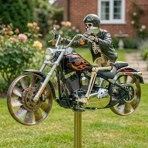 ReaperRide – Biker Skull Wind Spinner