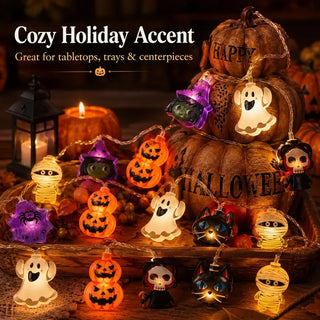 GlowPump – Pumpkin LED String Lights
