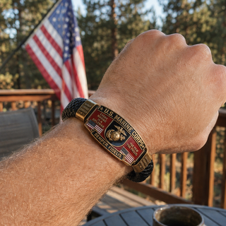 🇺🇸 Last Day Promo: 49% OFF 🎖️U.S. Marine Corps Semper Fi Tribute Bracelet
