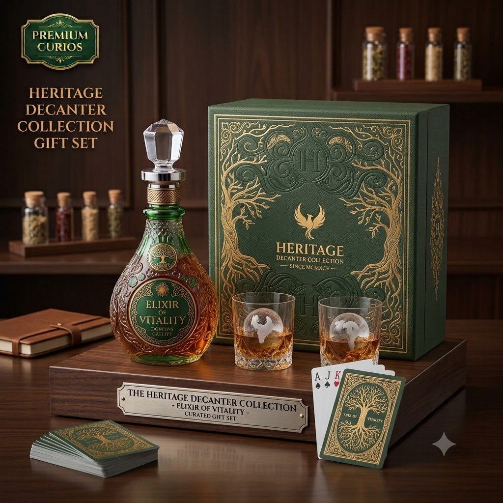 Legacy Barrel – Premium Whiskey Decanter Collection