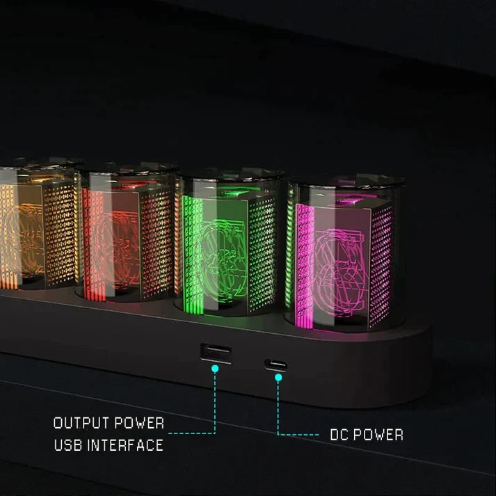 ChronoGlow – RGB Luminotron Digital Clock
