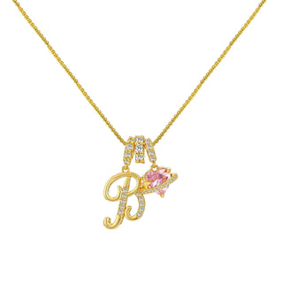 InitialGlow – Personalized Letter Necklace