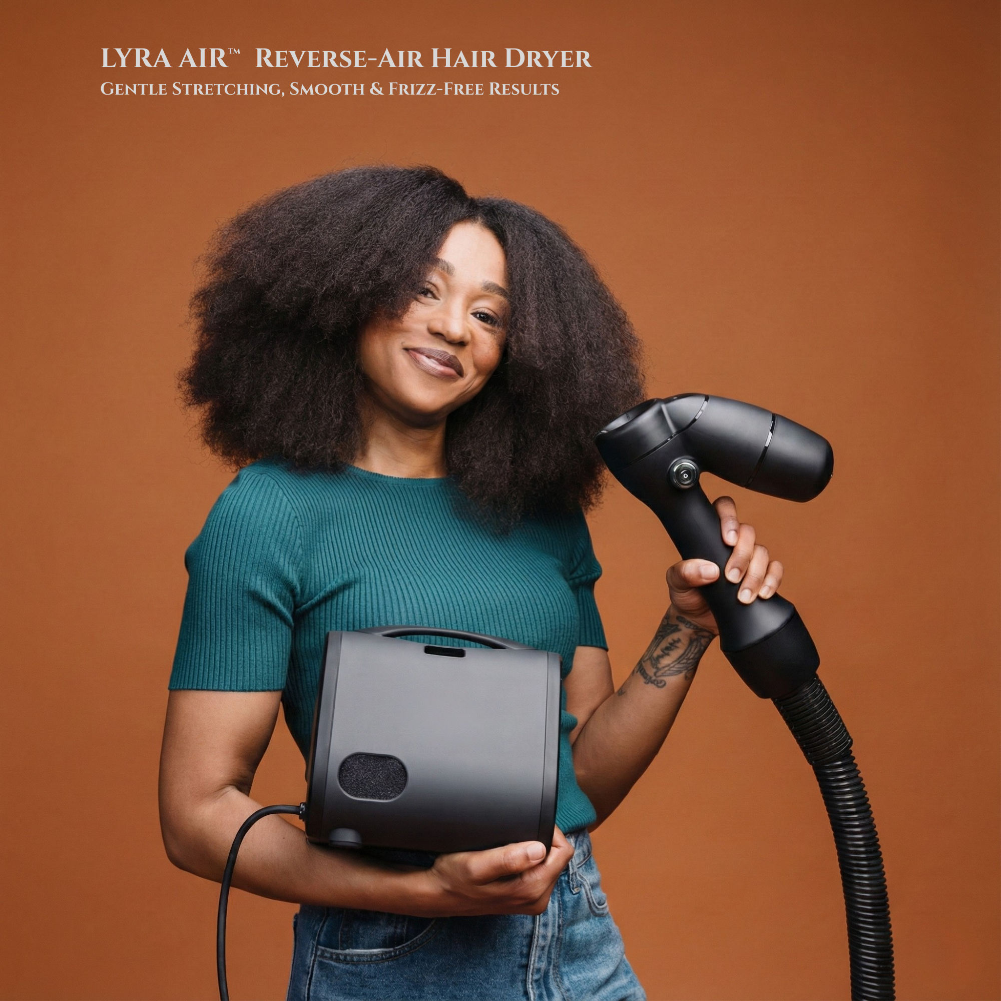 LYRA AIR  – Salon-Style Hair Straightener Dryer