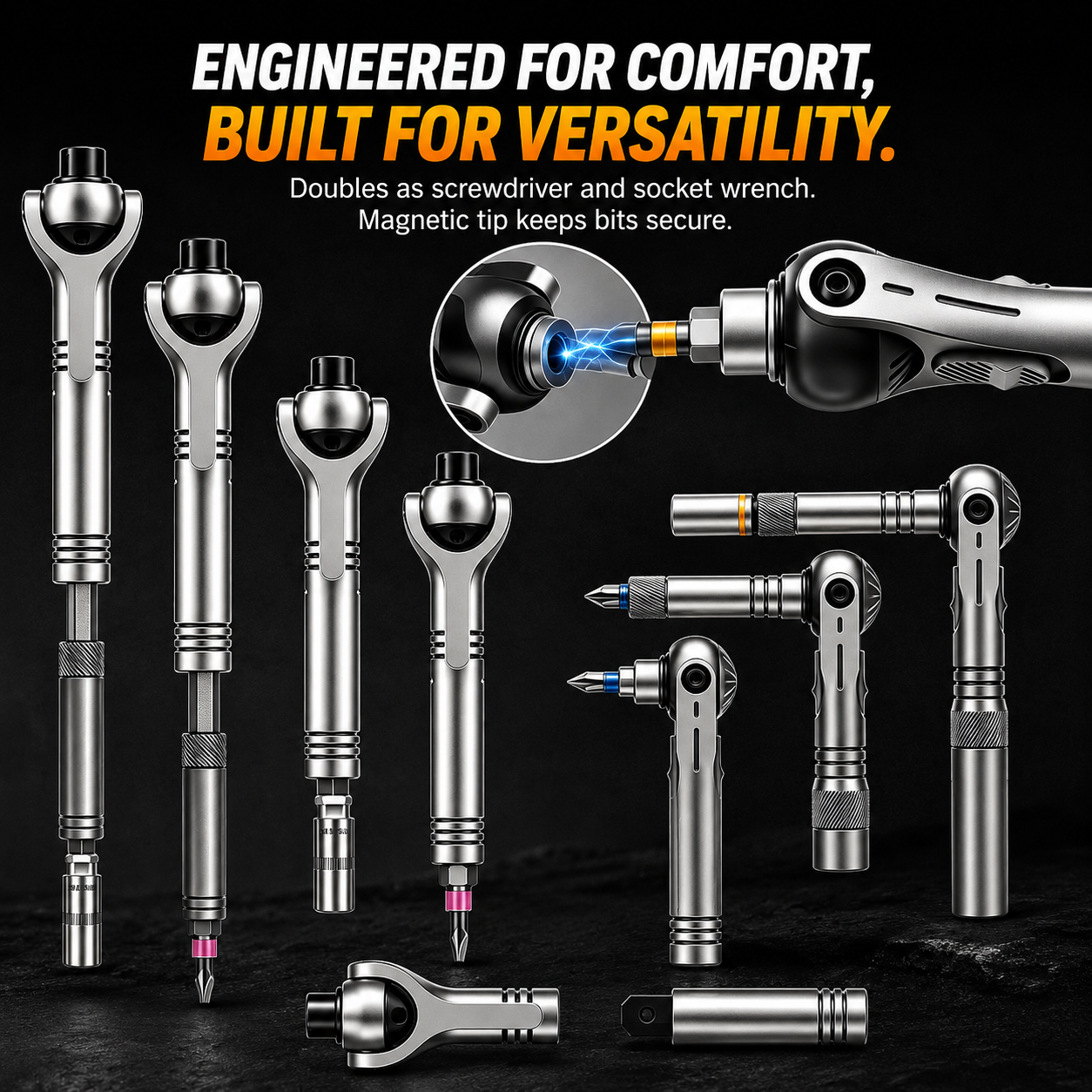 TorquePro – 40-in-1 Ratchet Screwdriver Set