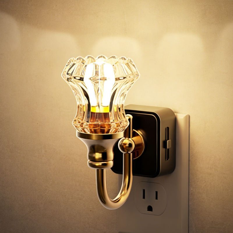 AntiqueLume – Classic Wall Sconce Night Light