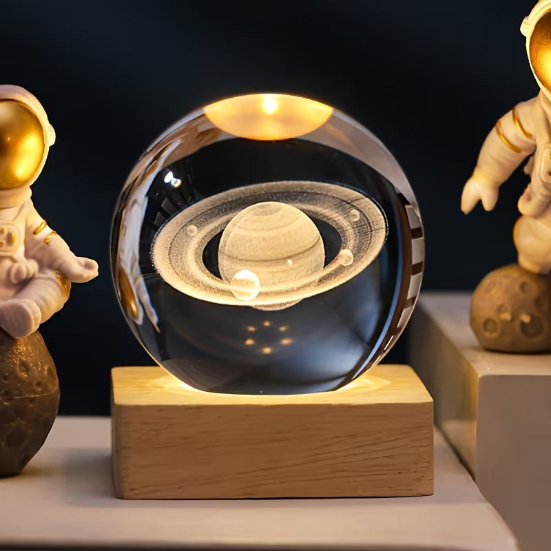 CelestiaGlow – Luminous Cosmic Sphere Decor