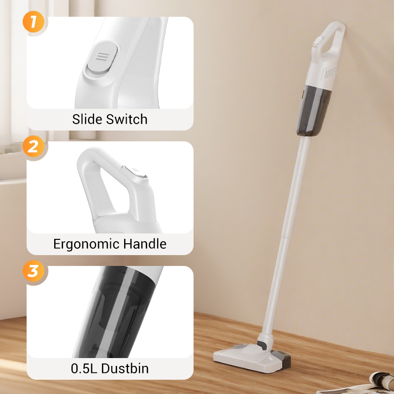 SwiftVac – Handheld Cordless Vacuum Cleaner