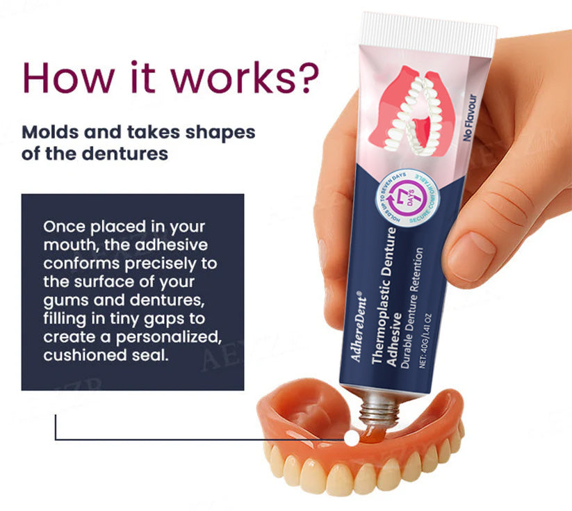 SureBond Adhesive - Durable Retention, Lasting Comfort