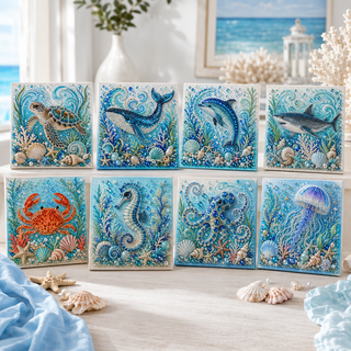 SeaShimmer – Premium Ocean Pearl Painting Kit