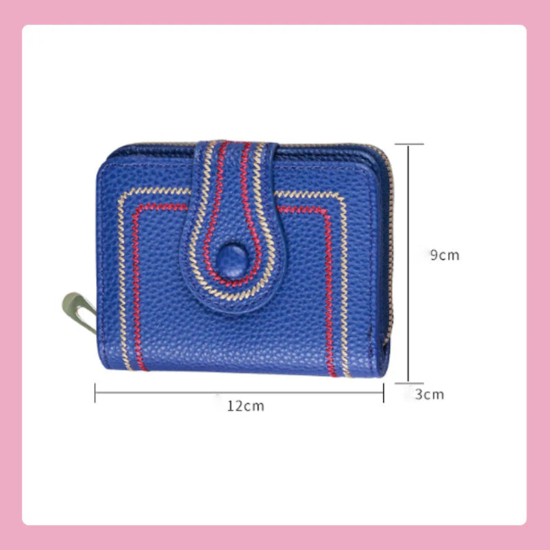 ThreadBloom – Embroidered Coin Purse