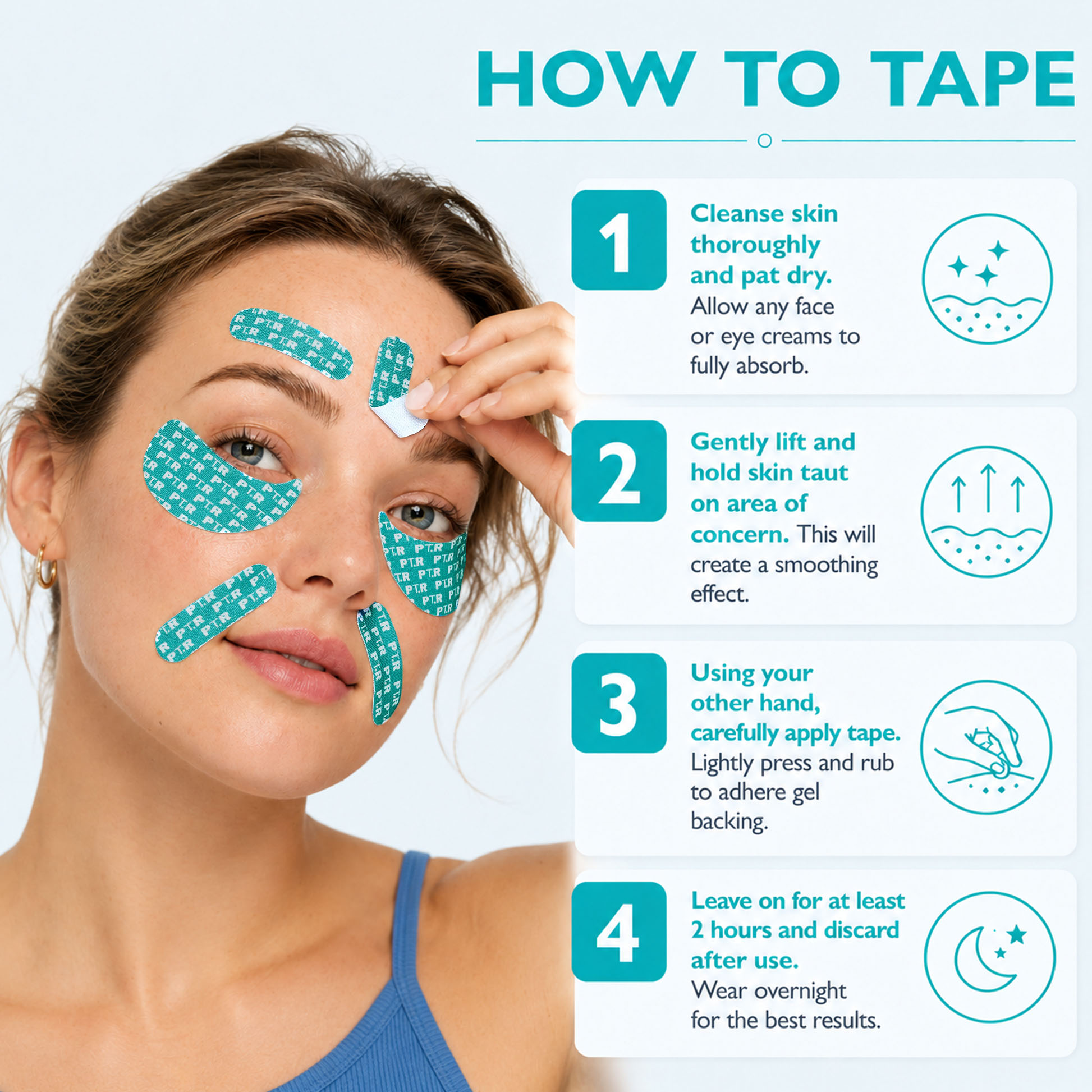 SmoothLuxe – Peptide Powered Facial Smoothing Tape