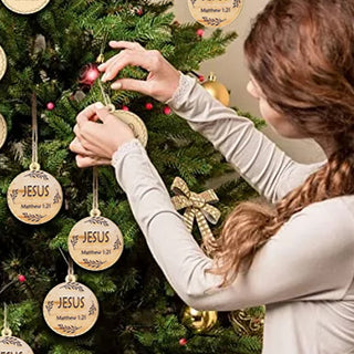 DivineLight  - Inspirational Jesus Advent Ornaments