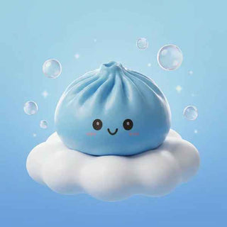 ✨ Cute Glitter Dumpling Squishy | Rare Collectible Stress Ball