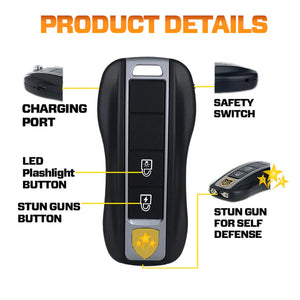 SafeSpark – Stun Car Key Flashlight for Smart Protection