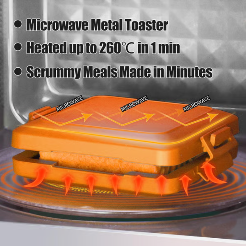 CrispMate – Microwave Toastie Sandwich Maker