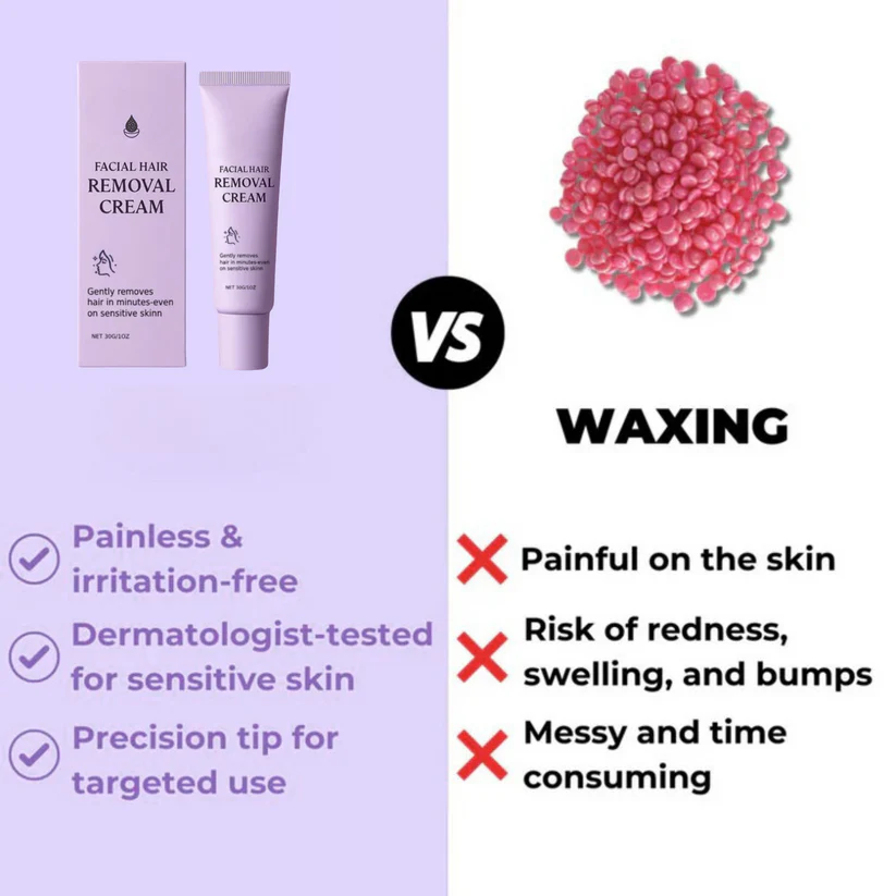 SilkAway – Silky Smooth Facial Hair Removal Cream