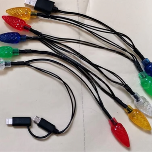 SparkleCord - Festive USB Phone Cable