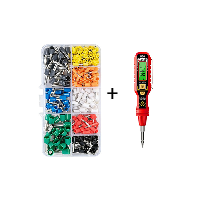 SafeCrimp - Industrial-Grade Wire End Connector Set