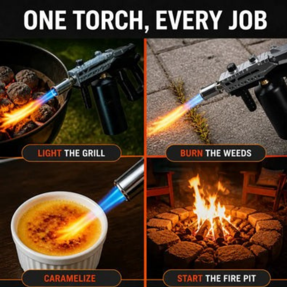 BlazeCore – Instant Ignition High-Output Kitchen Torch