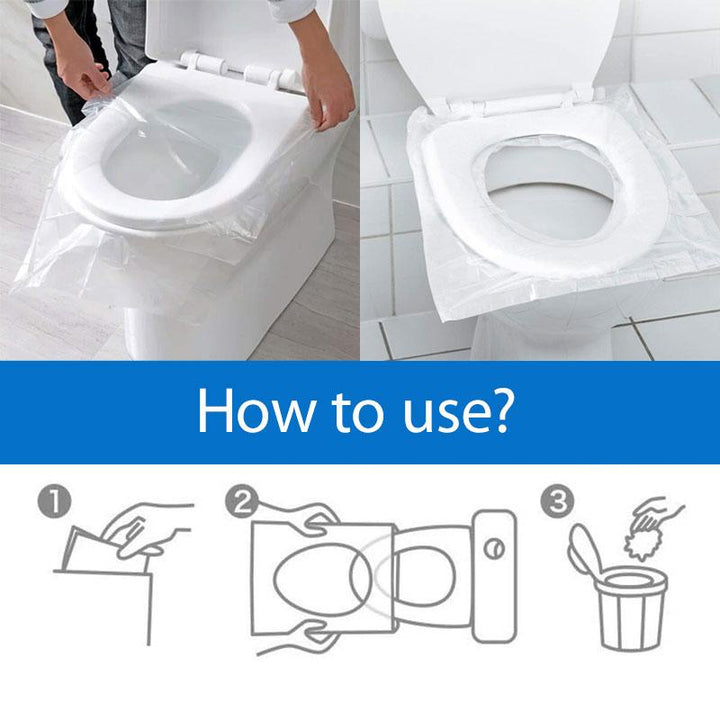 Hygieia - Personal Toilet Seat Cover for On-the-Go