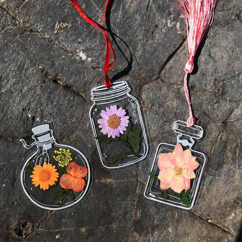 EverBloom - Dried Flower Bookmark Set