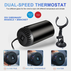 RapidHeat Car Cup Warmer Air Blower marnetic