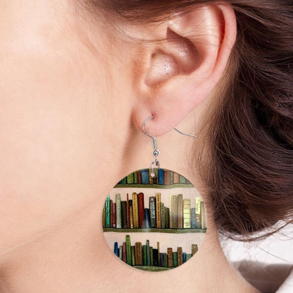 PageTurner – Cute Literary Earrings