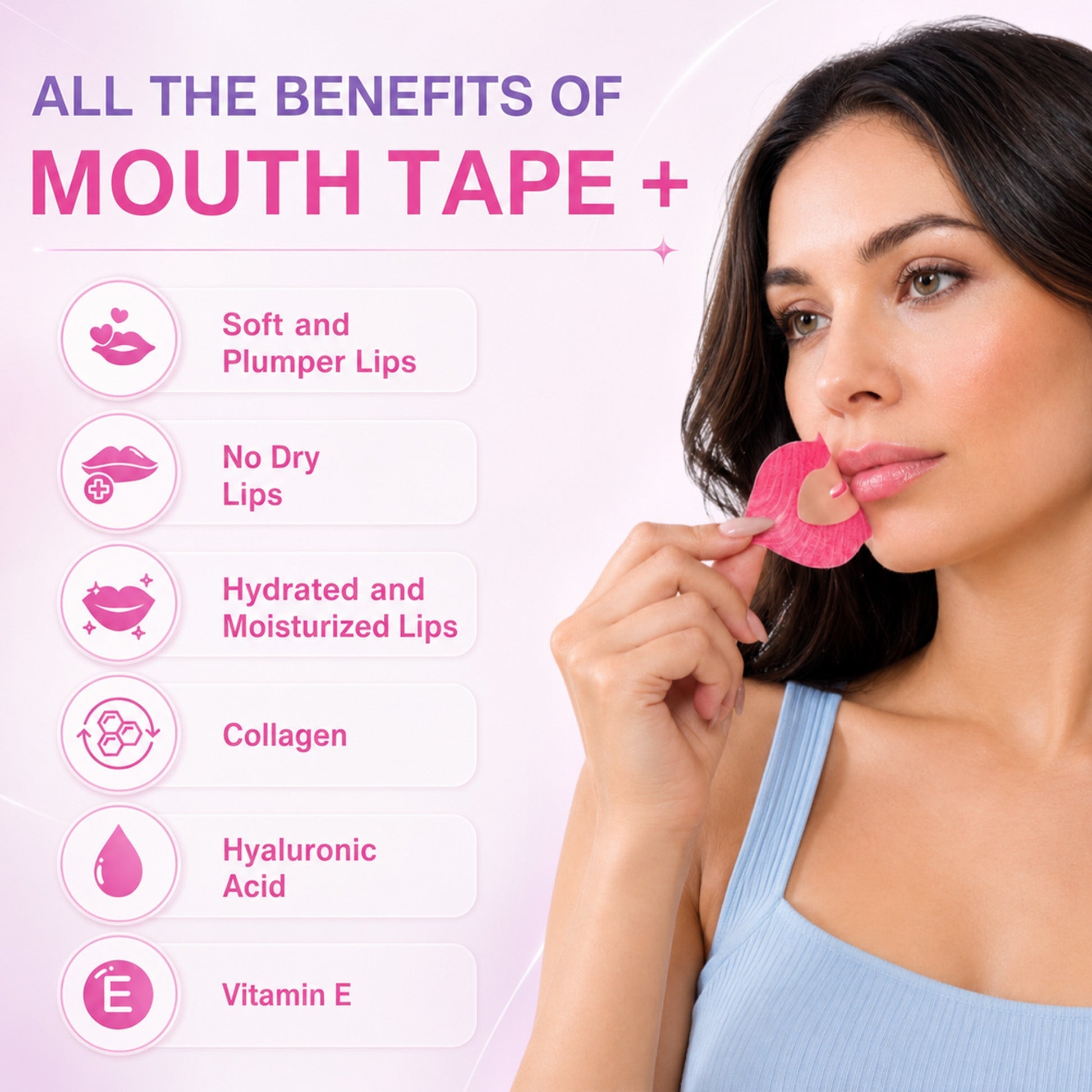 LipiRest – Collagen Infused Overnight Mouth Tape