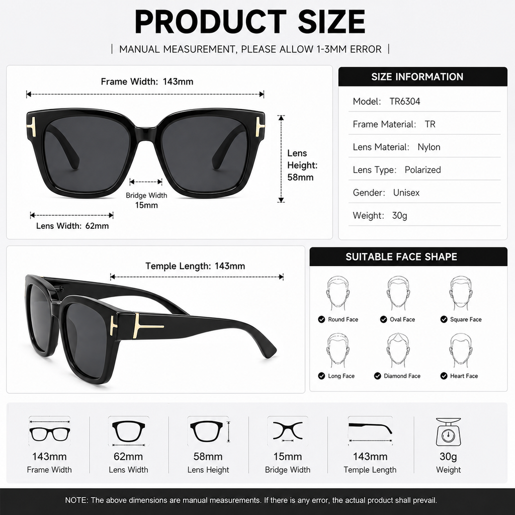SunGuard – Polarized UV400 Fit-Over Sunglasses