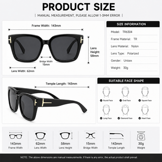 SunGuard – Polarized UV400 Fit-Over Sunglasses