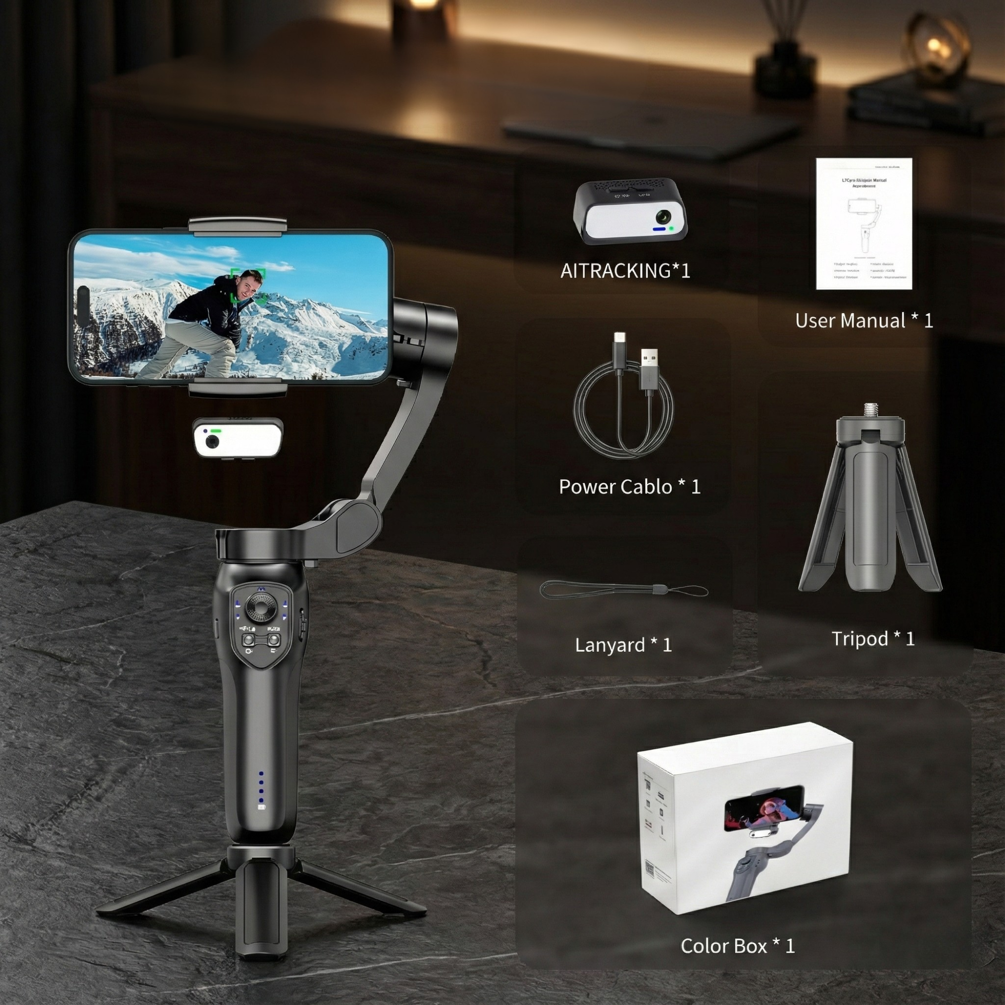 Cinematic AI Phone Stabilizer