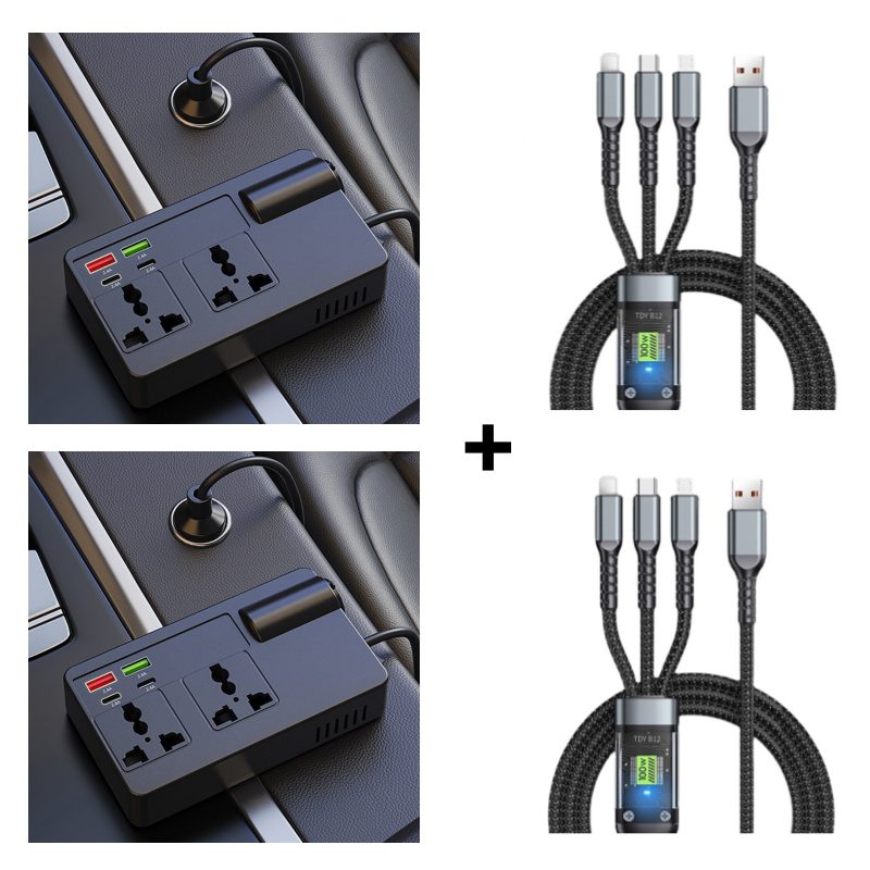 VoltMaster – Digital Display Car Power Inverter