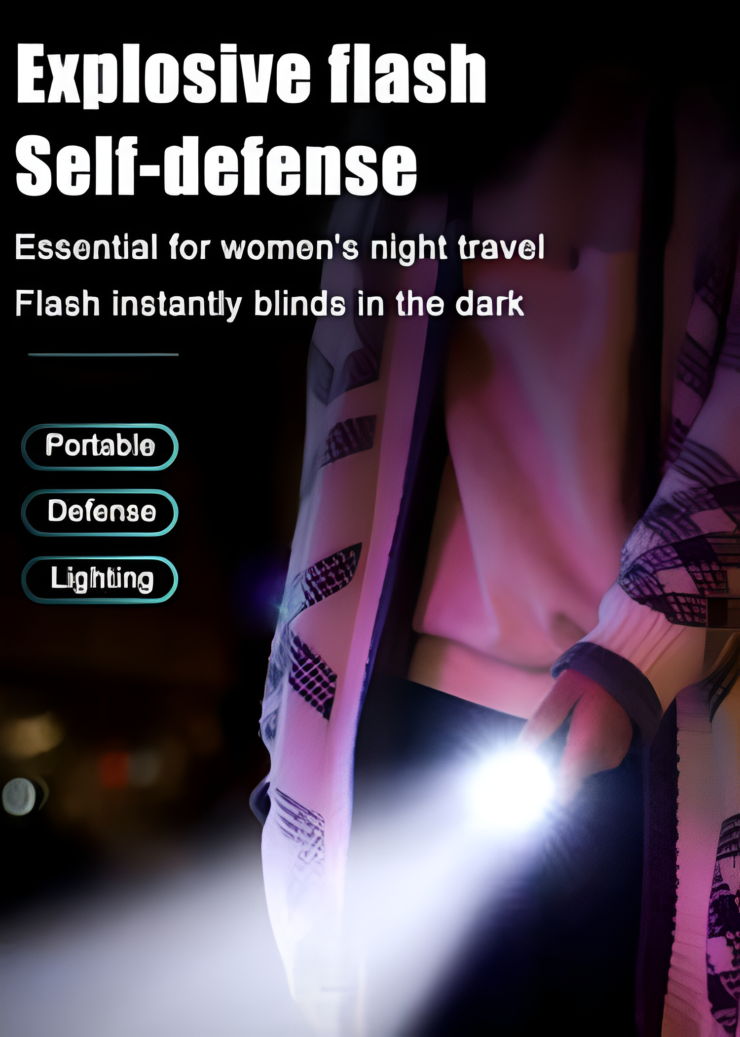 FlashFusion - Super Power Monster Thumb Flashlight