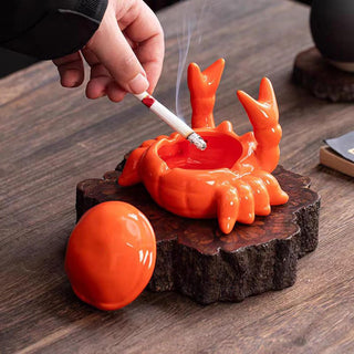 CrabNest – Decorative Crab Ashtray & Desk Accent