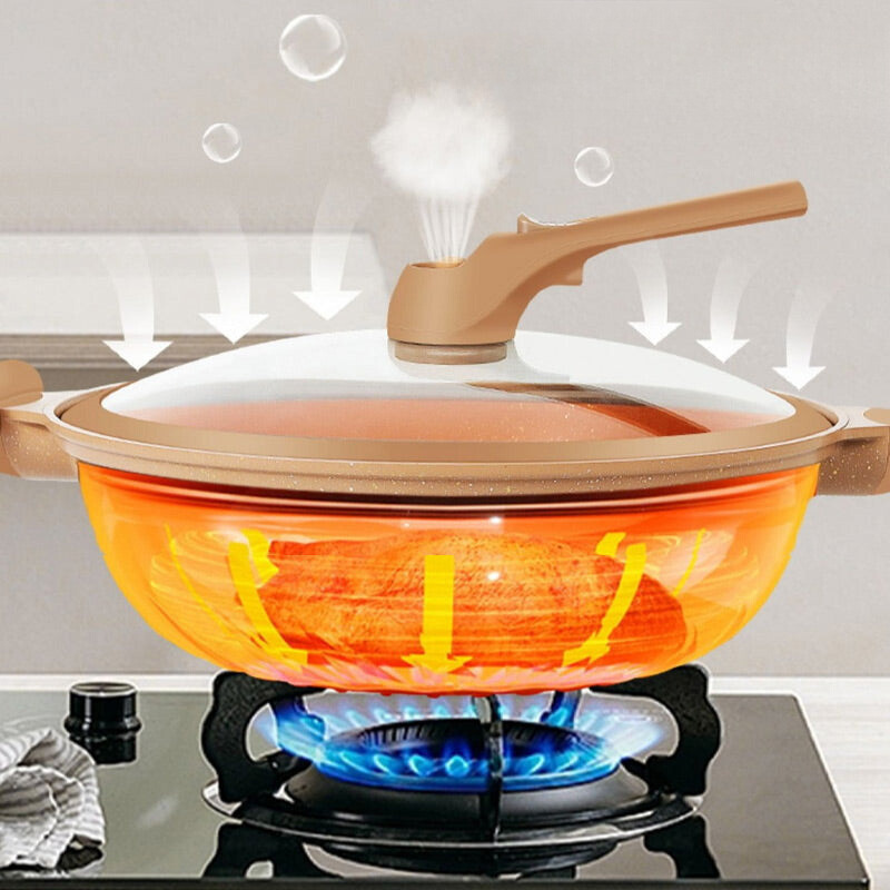 SteamMaster | Multi-Purpose Non-Stick Wok with Steamer