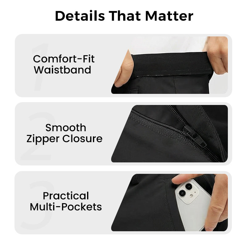 SwiftDry – Men’s Quick-Dry Stretch Golf Shorts