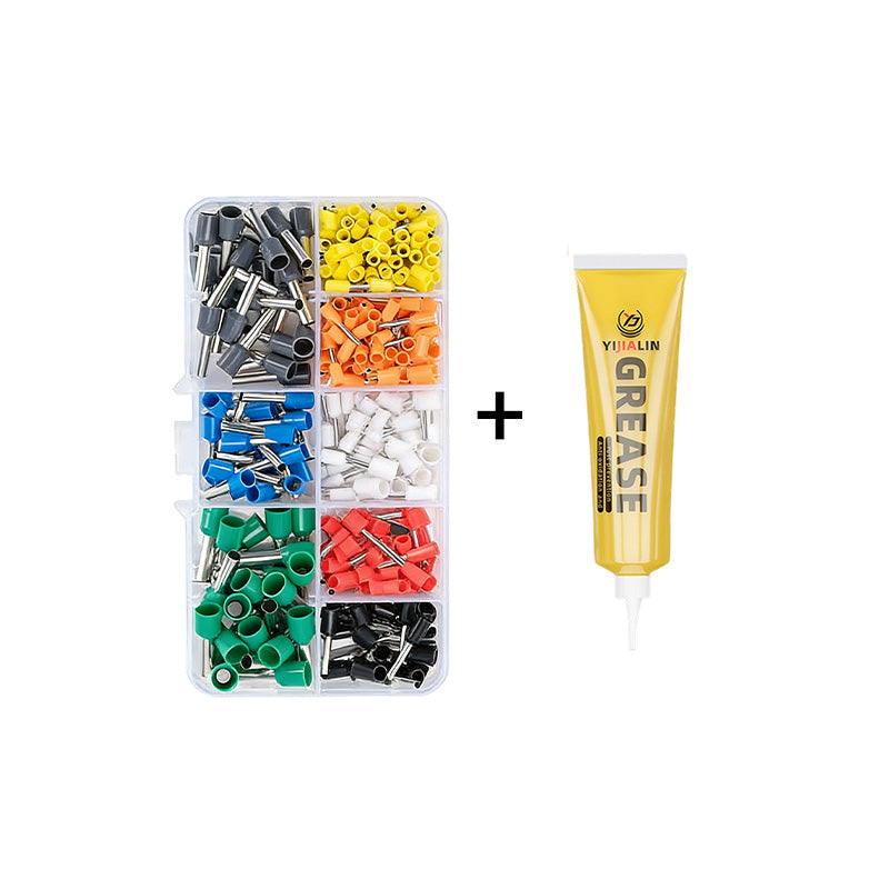 SafeCrimp - Industrial-Grade Wire End Connector Set