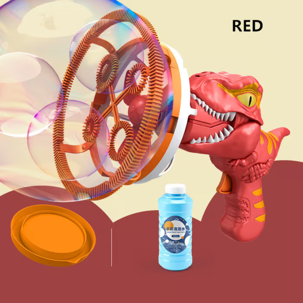 MiniDino - Portable Dinosaur Bubble Blaster