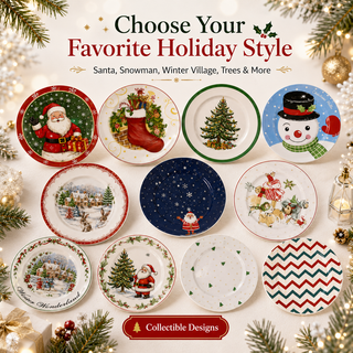 MerryTable – Festive Christmas Plate Collection