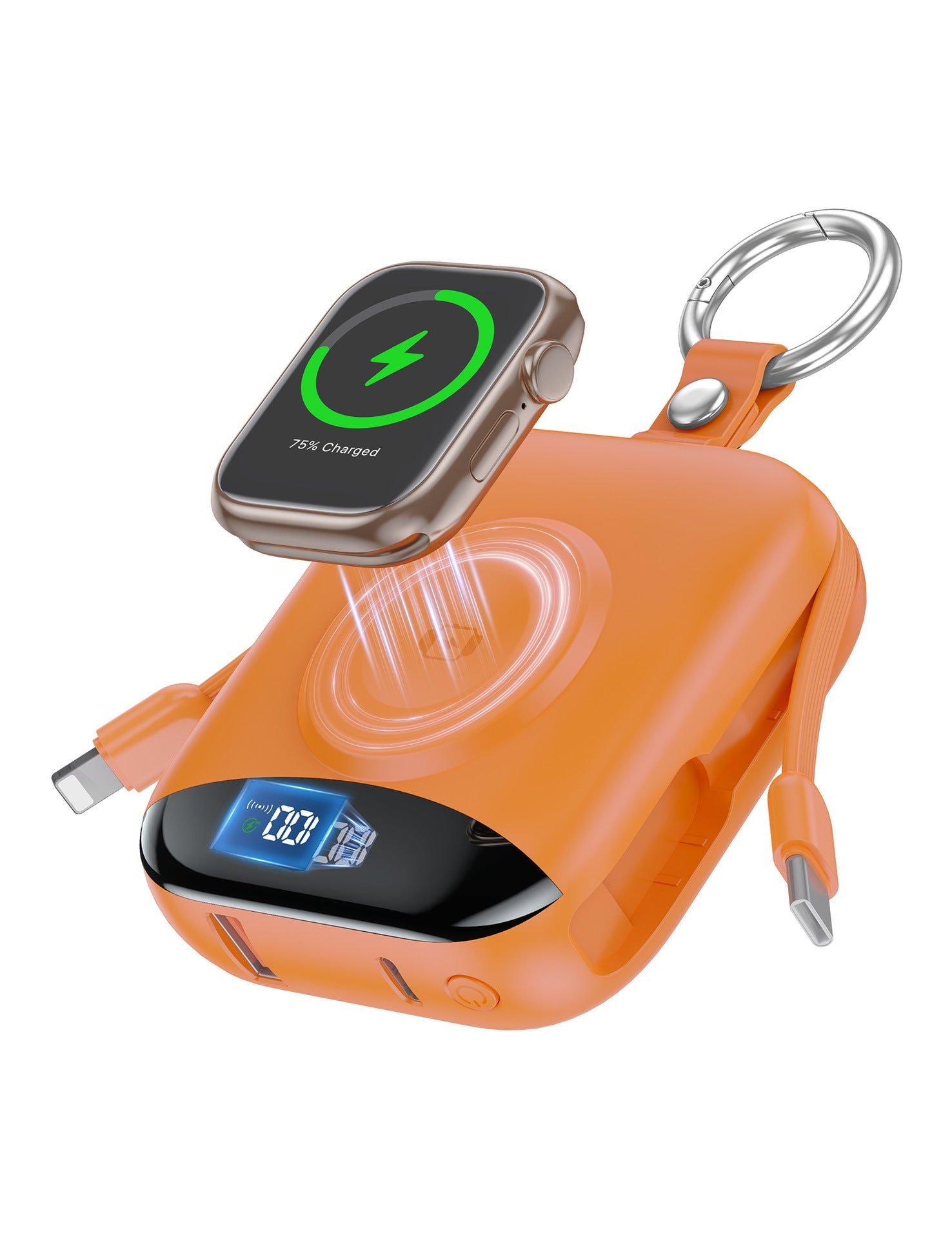 PowerDock –  Magnetic 3-in-1 Wireless Charging Power Bank
